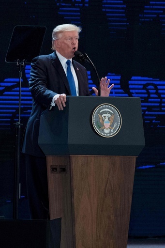 アジアは「北朝鮮のゆがんだ幻想の人質に」、トランプ大統領