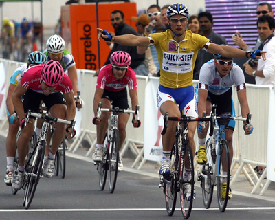 <自転車レース 第6回ツアー・オブ・カタール>第3ステージ、ボーネン ステージ優勝を果たし総合首位をキープ - カタール