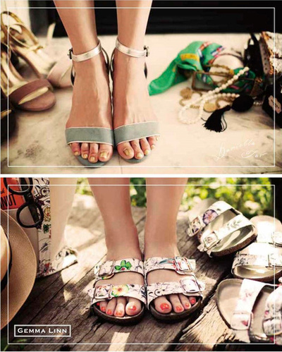 2人の女性のシューズクローゼットをイメージ、「ダニエラ＆ジェマ」オープン