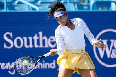 大坂が2週連続の初戦敗退 張帥に完敗 W&Sオープン