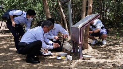 沖縄の玉城知事 北京の琉球国墓地を訪問「平和で豊かな時代つくる」