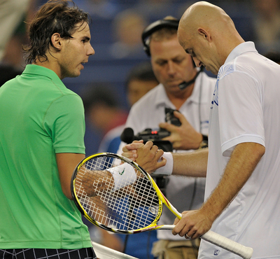 ナダル リュビチッチの途中棄権で準決勝へ、上海マスタ－ズ