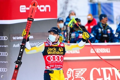 キルデが2連勝、総合連覇へ首位浮上 アルペンW杯