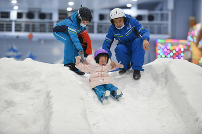 中国でウインタースポーツ花盛り 北京冬季五輪で関心高まる