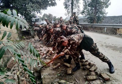 中国で地震続発、2人死亡 シェールガス採掘が原因との抗議受け作業中止