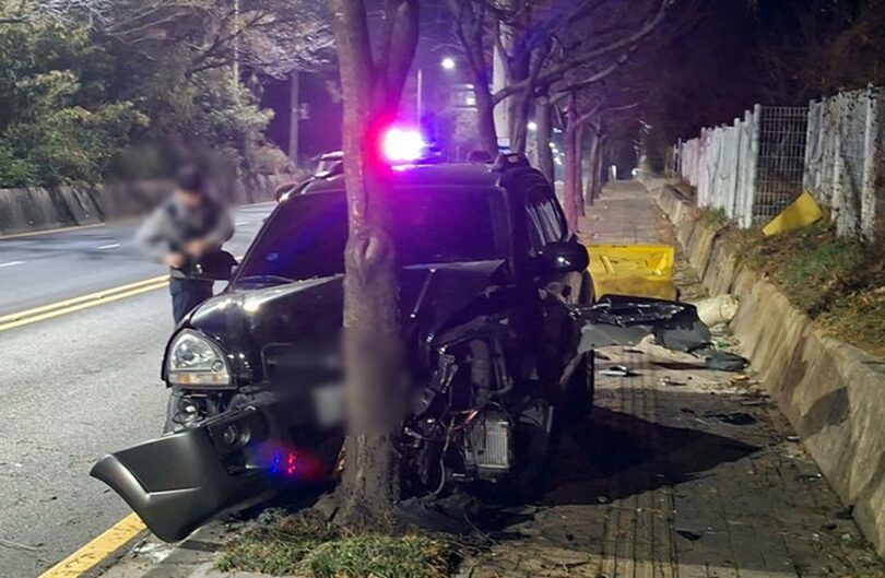 釜山警察庁提供(c)NEWSIS