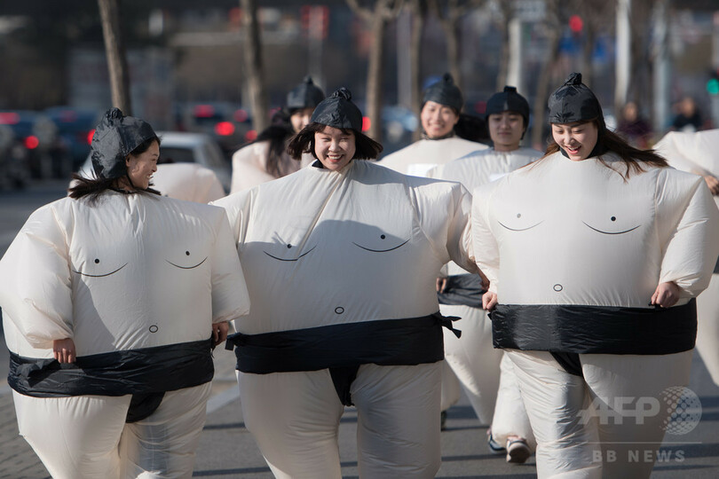 女神たち？が疾走 山西・太原