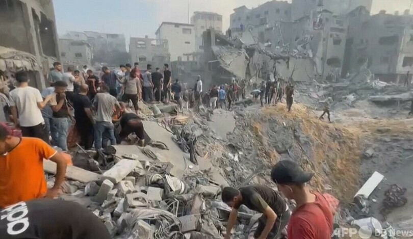 サウジ、イスラエルのガザ難民キャンプ爆撃を「最も強い言葉」で非難