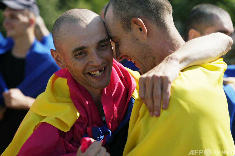 ウクライナ、さらなる対ロシア「報復」宣言 計230人の捕虜交換