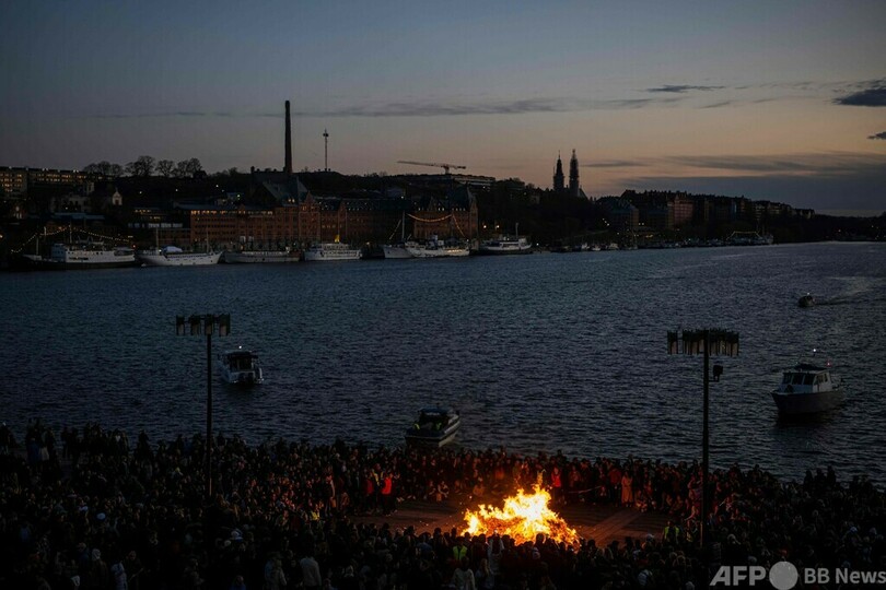 「ワルプルギスの夜」開催 スウェーデン