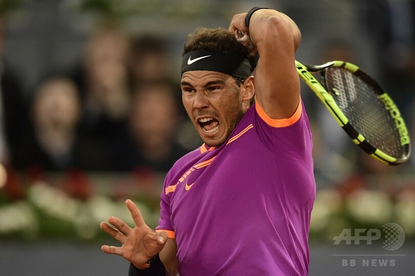 錦織、快勝でマドリードOP8強 ジョコ戦では「最高のテニスを」