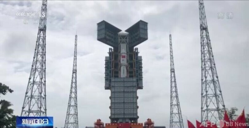 中国の宇宙貨物船「天舟5号」、近く打ち上げ