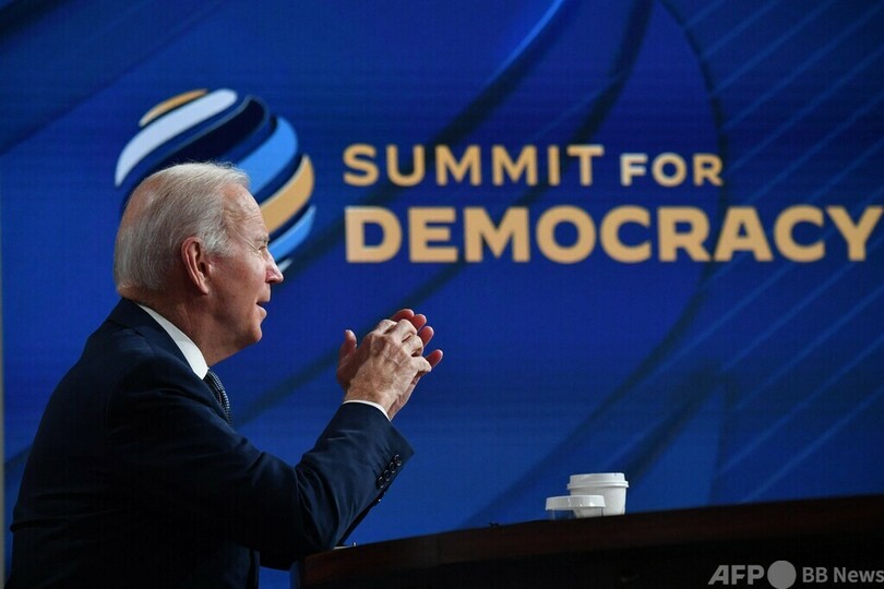 米大統領、世界の民主主義の現状に警鐘