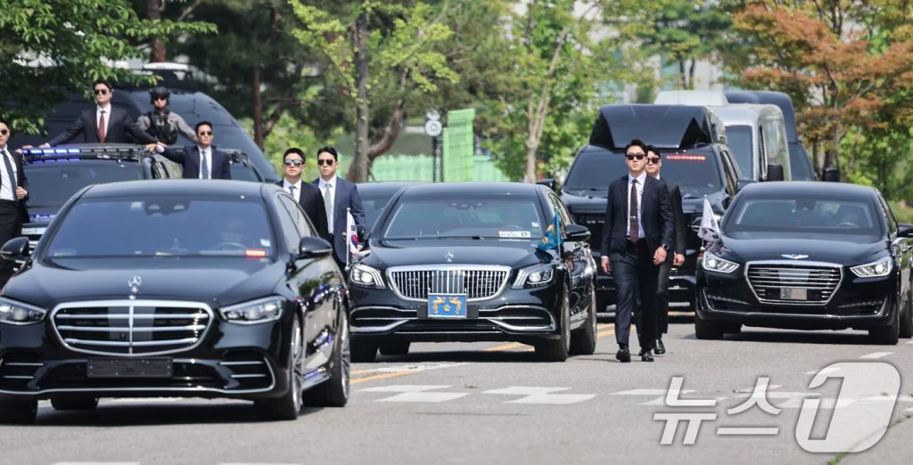 韓国大統領選・深夜に当選確定見込み…翌朝には簡素な就任宣誓式 写真枚