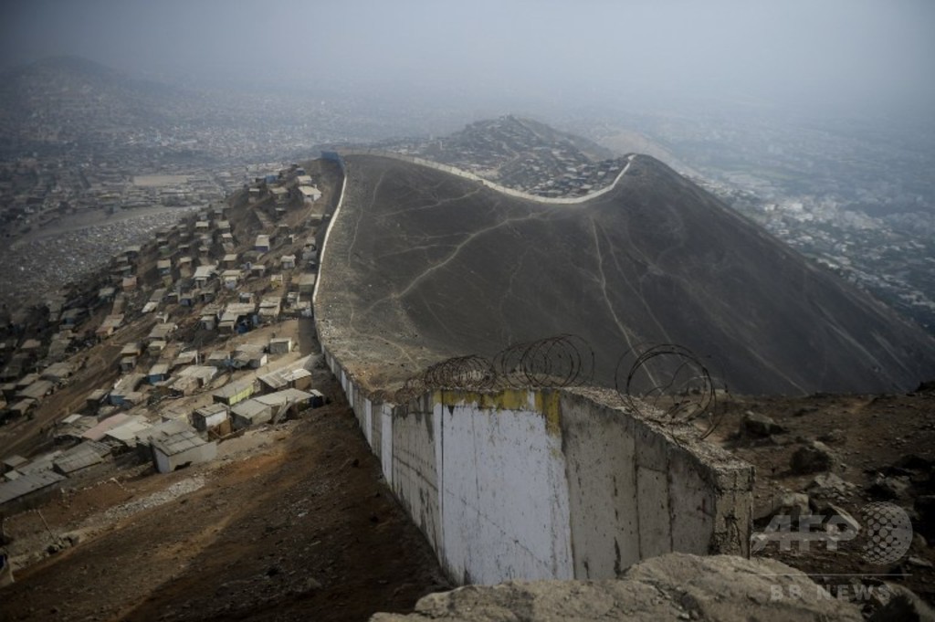 ペルー「恥の壁」が突き付ける重大問題、大統領選 5日決選投票 写真7枚 国際ニュース：AFPBB News