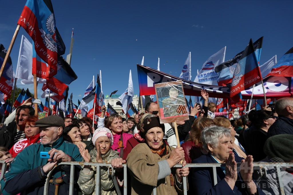 ウクライナの親ロシア派 新 国家 の樹立宣言 実現性には疑問符 写真1枚 国際ニュース Afpbb News