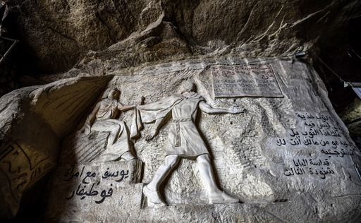 エジプト壁画彫刻 】 石灰岩断片 コレクター放出 I0831J エジプト壁画