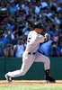 14MLB、ボストン・レッドソックス（Boston Red Sox）対ニューヨーク・ヤンキース（New York Yankees）。初回の打席に立つニューヨーク・ヤンキースのデレク・ジーター（Derek Jeter、2014年9月28日撮影）。(c)AFP/Getty Images/Elsa