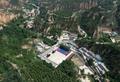 上空から見た梁家河村（小型無人機から撮影、2020年7月29日撮影）。(c)Xinhua News
