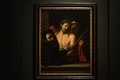 スペイン・マドリードのプラド美術館で公開されたイタリアの巨匠カラバッジョの「Ecce Homo（この人を見よ）」（2024年5月27日撮影）。(c) PIERRE-PHILIPPE MARCOU / AFP