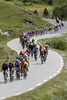 2011ツール・ド・フランス（2011 Tour de France）、第18ステージ（ピネローロからガリビエ峠、200.5キロメートル）。レースに臨む選手（2011年7月21日撮影）。(c)AFP/JOEL SAGET
