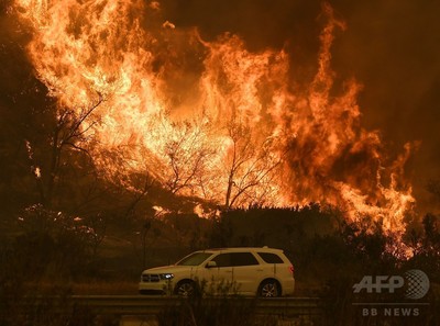 ロス近郊で新たに出火 米カリフォルニアで山火事拡大 写真15枚 国際ニュース Afpbb News