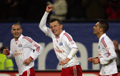 ハンブルガーSV ホームでブレーメンを下す