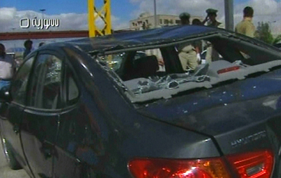 ダマスカス郊外で自動車爆弾、17人死亡