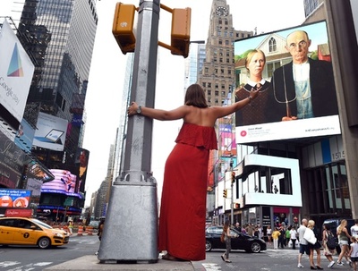 NYの街を彩る著名アート作品、全米規模のプロジェクトで