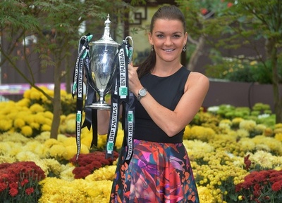 ラドワンスカ、WTAツアー選手権優勝で世界ランク5位に浮上