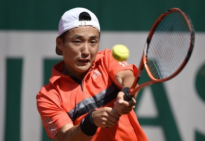 添田、コールシュライバーにストレートで敗れ初戦敗退 全仏オープン