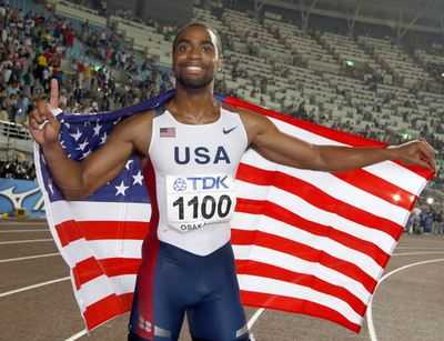 タイソン・ゲイ 男子100メートルを制す