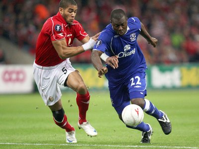 エバートン 2008-09シーズンUEFA杯は1回戦敗退