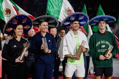 アルカラスやウォズニアッキが登場 メキシコでエキシビション