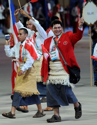 ラグビーのトンガ代表、選手村でグルメ生活 ダイエットに苦戦