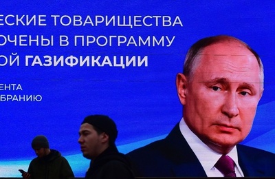 EU大統領、プーチン氏の再選「祝福」 実質対抗馬なしに皮肉