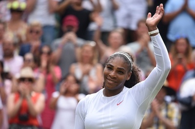 セレーナらウィンブルドン8強入り、女子トップ10選手が全滅