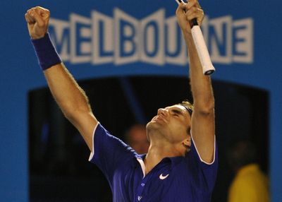 フェデラー ロディックを下し決勝進出、全豪オープン