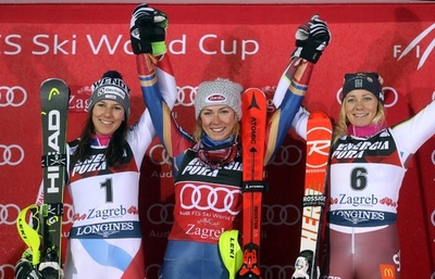 絶好調シフリンの勢い止まらず、今季7勝目 W杯女子回転