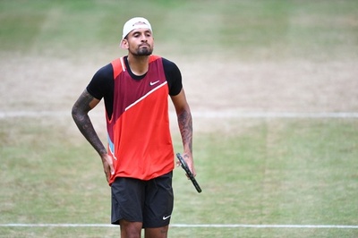 好調キリオスが負傷、ウィンブルドン見据え前哨戦棄権