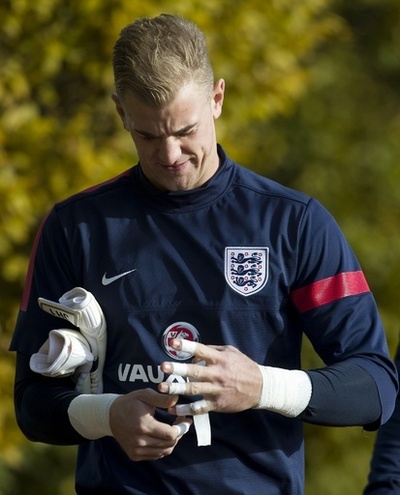 イングランド代表GKハート、チリ戦の先発から外れる