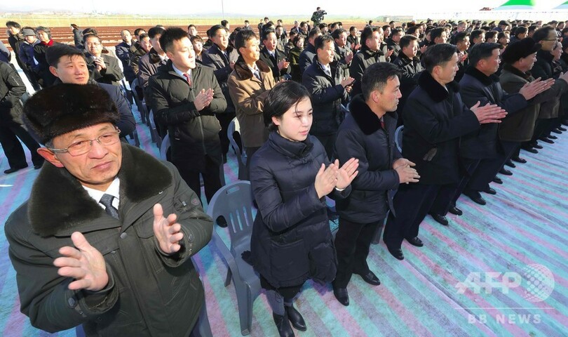 南北をつなぐ鉄道・道路連結事業、北朝鮮で着工式