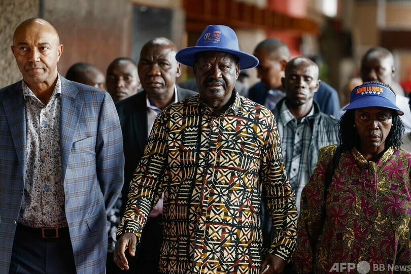 ケニア大統領選、敗北候補が結果に異議 法的措置を宣言