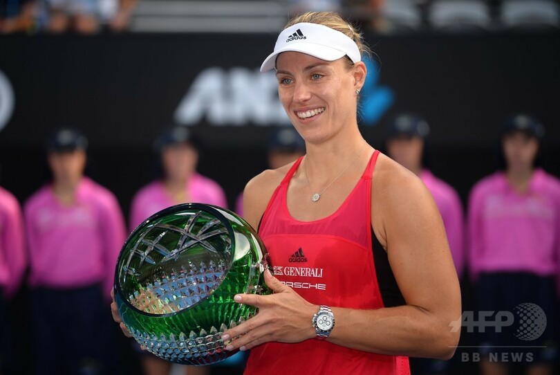 9連勝のケルバーがシドニー国際制覇、全豪OPに弾み