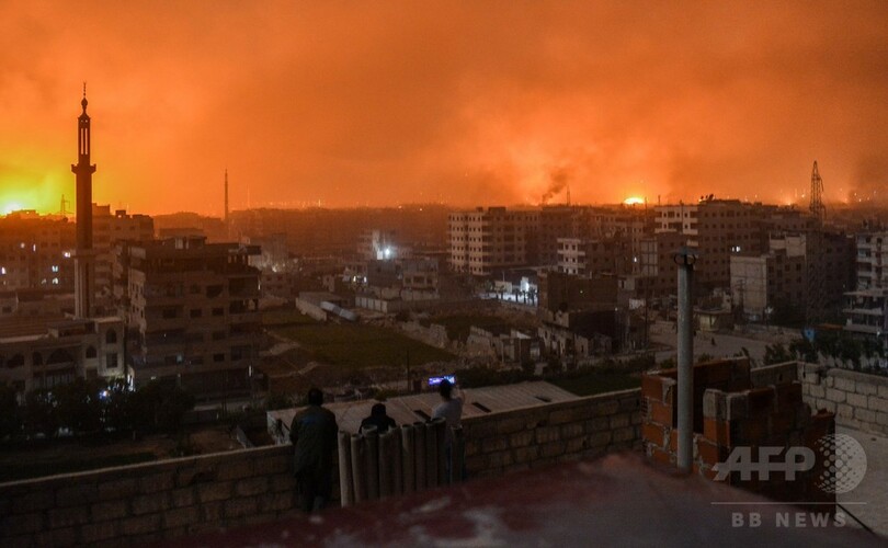 空爆1週間、シリア政府がパレスチナ難民キャンプの避難認める