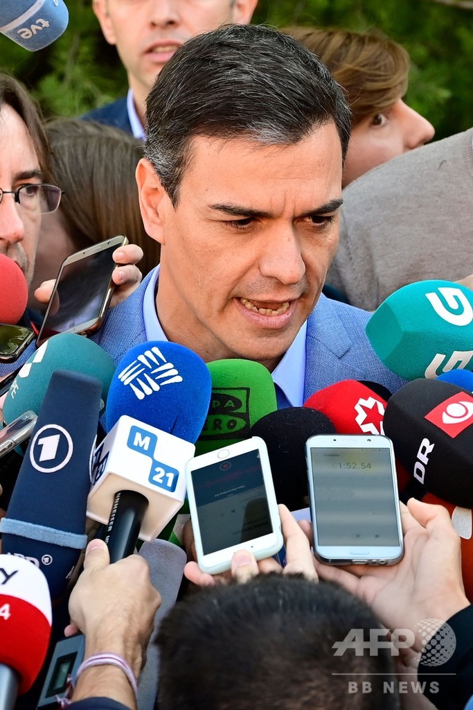 スペイン総選挙、与党社会労働党が第1党に 極右政党ボックスが国政進出