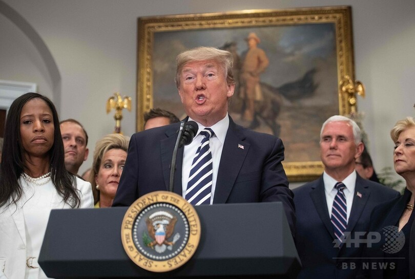 トランプ氏、米朝会談を中止 北朝鮮の「愚かな」行動に警告