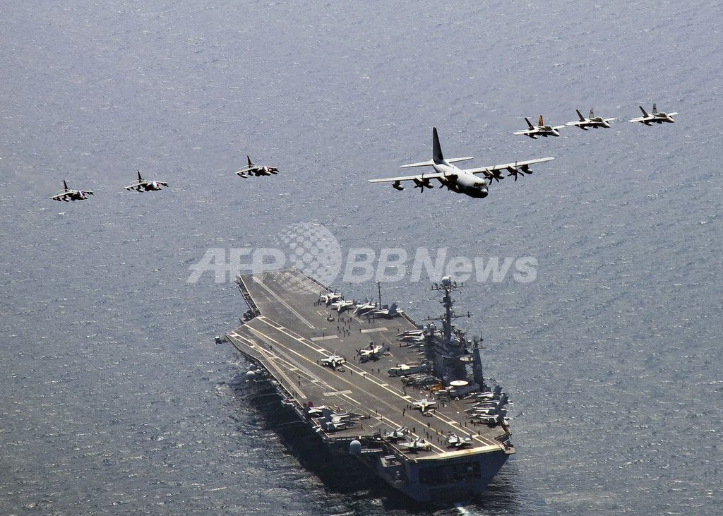 原潜からF22まで、米韓合同軍事演習終わる