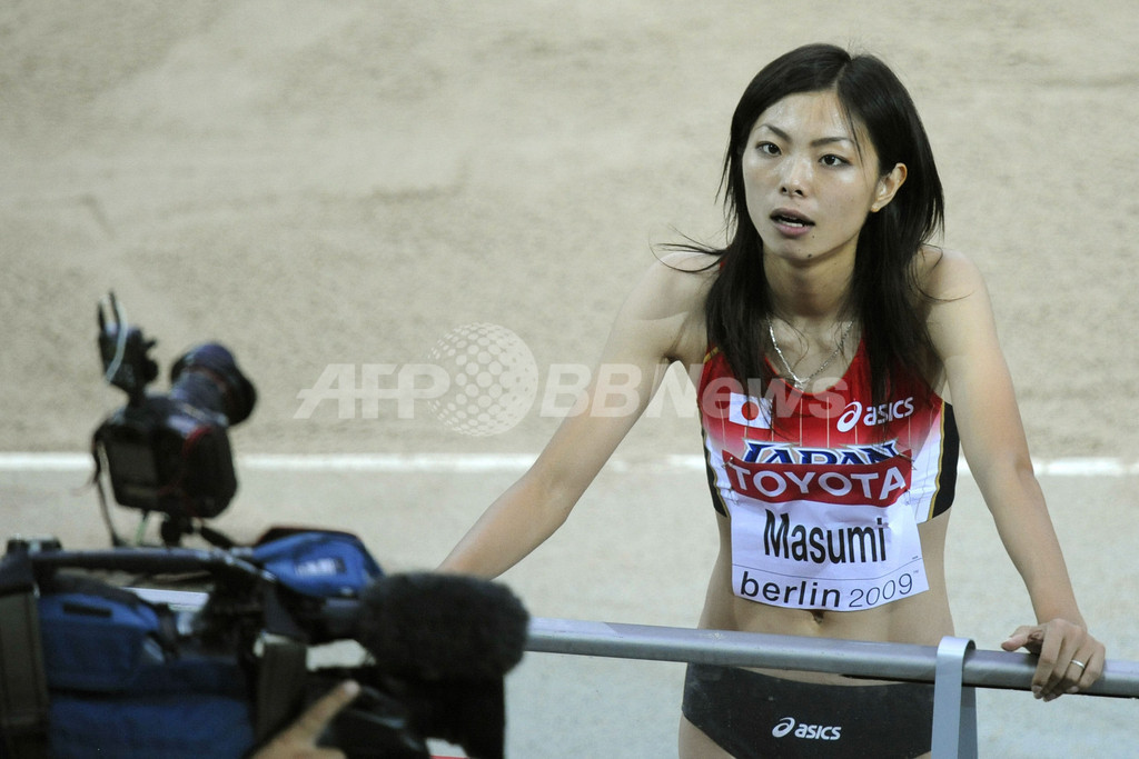 桝見 女子走り幅跳び予選落ち、世界陸上ベルリン大会 写真1枚 国際ニュース:AFPBB News