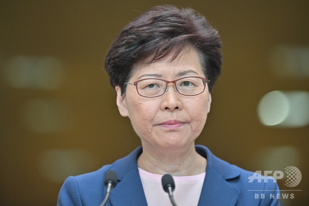 香港行政長官、「逃亡犯条例」改正案は「死んだ」 香港行政長官、「逃亡犯条例」改正案は「死んだ」